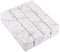 BENECREAT 8 Pack Kraft Rectangle Cardboard Jewelry Boxes Marble White Necklace Bracelet Box for Jewelry Set, 8.26x1.77x1.22 Inches