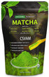 CSVAM Organic Matcha Powder,100% Organic Tea, Matcha Green Tea Powder for Baking or Smoothie. Matcha Tea Set 3.5oz with Wooden Spoon