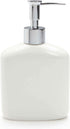 Enesco Our Name is Mud Mermaid Waves Stoneware Soap Dispenser, 12 oz, Multicolor