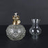 DNRVK Spherical Classic Oil Lamp with Clear Glass Lampshade Adjustable Switch Kerosene Lamp Oil Lantern 7.08in Height