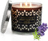 Candles for Home Scented, Lavender Scented Candles, Large 3 Wick Candle, 14.5Oz 125H, Ideal for Stress Relief, Bath, Yoga, Meditation, Gifts for Women Birthday, Mother's Day, Thanksgiving, Christmas