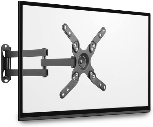 Mount-It! TV Wall Mount Monitor Bracket with Full Motion Articulating Tilt Arm, 15" Extension Arm Fits 17 19 20 22 23 24 26 27 28 29 30 32 35 37 39 42 47 LCD LED Displays up to VESA 200x200