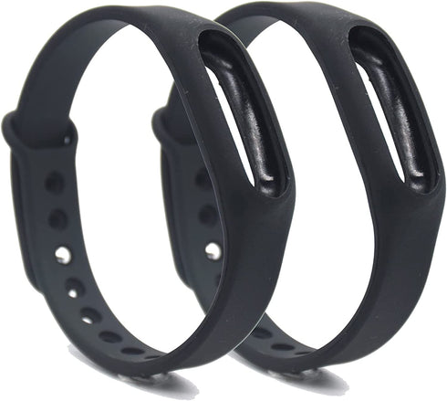 B-Great Replacement Accessory Wrist Band for Compatible with Pokemon Go Go-tcha, One Size, Black, Pack of 2