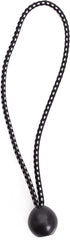 Kotap BB-11B Ball Bungee Cords with Elastic String for Canopy, Tarp, Straps, Tent, Poles and Wires, 11-Inch (25-Count), Black