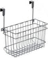 EZOWare Over the Cabinet Door Hanging Organizer Holder, Wall Mountable Deep Metal Storage Basket for Household Kitchen Bathroom Pantry Items (Medium)