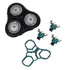 Replacement Shaving Head for Philips Norelco RQ11 Sensotouch 2D 1150X 1160X 1170X 1180X