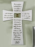 Roman 7" 50TH Anniv Wall Cross