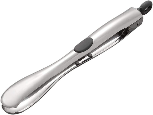 Nambe - Gourmet Collection - Curvo All-Purpose Tongs - Measures at 13" x 1.5" - Made with Stainless Steel - Designed by Steve Cozzolino