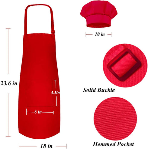 Real Baking Set Pastry Cooking Kit Supplies Includes Apron,Chef Hat,Oven Mitt,Rolling Pin,Real Baking Tools and Recipes Great Gift for Curious Beginners