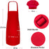 Real Baking Set Pastry Cooking Kit Supplies Includes Apron,Chef Hat,Oven Mitt,Rolling Pin,Real Baking Tools and Recipes Great Gift for Curious Beginners