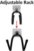 Cowboy Hat Rack Hat Holder Hat Organizer Hat Hanger Hat Wall Mount - Adhesive Metal Hooks - Easy to install - 4 Pack - No Hat