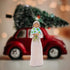 Guardian Angel Figurine, Hand Carved Collectible Figurine Decorative Ornament with Gift Box - Encouragement Gift to Show Love, Sympathy, Gratitude, Friendship or Blessing