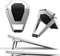 ZELMINE Computer Keyboard/Calculator/Laptop Stand, Portable Anti-Slip, Zinc Alloy,Keyboard Stands Compatible with MacBook Air/Pro, Lenovo, Dell XPS, HP, 10-15.6 Inches Laptops and Keyboards?Grey?