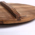 XIAOSI Wooden Kitchen Accessories Handmade Anti-Overflow Cookware Part Fir Wood Pot Lid Pan Lid Iron Pot Cover(30301.6cm)