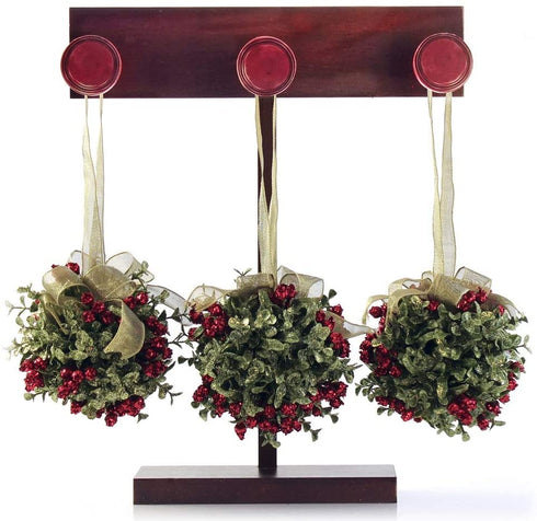 Ganz Mistletoe Door Kiss Ball (KK16)