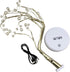 Lxcom Lighting LED Globe Lights 36 LEDs New Gold Copper Wire Tree Branches LED Bonsai Table Tree Lighted USB Battery Operated with Touch Switch Decorative Desk Lamp for Home Decor, Warm White