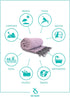 Ray Silver Premium Turkish Beach Towel 100% Cotton-Quick Dry Turkish Bath Towel 71?x40?(100x180 cm)-Prewashed Peshtemal Blanket-Thin Light Weight Travel SPA Pool Bath Beach Gym Pool (Light Pink/Grey)