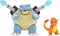 Pokemon Battle Figure 2 Pack Blastoise & Charmander - 4.5-inch Blastoise Figure, 2-inch Charmander Figure - Toys for Kids and Pokémon Fans - Amazon Exclusive