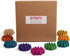 OTOFY Backflow Incense Cones 360 Pcs of 100% Natural Scents Waterfall Incense Rose Tulip Jasmine Lavender Rose for Backflow Incense Burner Holder Natural | Meditation & Yoga Gift