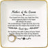 Gift for Mother of the Groom From Bride - You Loved Him First,You Held Him First Thank You Gift for New Mom - Wedding Gifts - Bridal Shower Gifts - Ceramic Jewelry Holder Ring Dish Trinket Box Tray