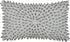 KINGROSE 3D Flower Home Decorative Accent Throw Pillow Case Artistic Cushion Cover for Sofa Couch Chair 12 x 20 Inches Solid Suede Silver Grey