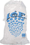 Concession Essentials 20lb Ice Bags. Drawstring Design. Ice Bags with Drawstring Heavy Duty Commercial Grade. Pack of 10 Ice Bags