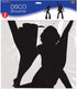 Beistle Disco Silhouettes, 32.75" and 36.5", Black, 54618