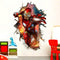 ZI XIN Superhero Wall Stickers Iron Man Wall Decals Excellent Vinyl Wall Decor for Boys Room Living Room (Size 35.4 x 23.6 inch)