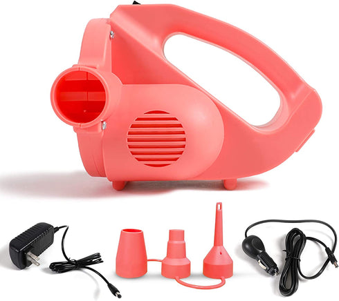 AirMyFun Electric Air Pump, Quick Inflate & Deflate for Inflatable Cushions, Pool Floats, Air Mattress, Portable Pumps Travel & Indoor Use