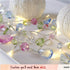 Battery Operated Indoor House String Lights Bohemia Style String with Colorful Jewels LED Fairy Christmas Lights Battery Powered 8 Mode RemoteTimer 30 Warm White LED Gift Lights for Bedroom Kids