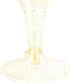 Liacere 24 Pack Gold Glitter Plastic Martini Glasses - 6.25oz Disposable Cocktail Glasses - Plastic Margarita Glasses Perfect for Wedding & Party
