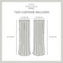 Exclusive Home Curtains Ironwork Sateen Woven Blackout Grommet Top Curtain Panel Pair, 52x96, Sundress Yellow