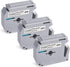Compatible with Brother P-Touch M-131 M Tape M-K 131 Black on Clear Label Tape for Brother PT-65 PT-90 PT-M95 PT-70BM PT-45 Label Maker Tape 12mm 0.47 Inch x 26.2 ft 8m, 3-Pack