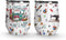 64HYDRO 12oz Sewing is My Passion Sewing Pattern Insulated Wine Tumbler with Lid - Stainless Steel Wine Glass for Travel, Office, Home - ABLZ2206001Z