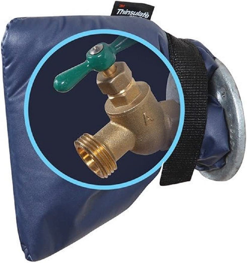 Trenton Gifts Thinsulate Faucet Socks, Cover for Outdoor Garden Hose Tap, 2 Pack