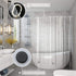AooHome Clear Shower Curtain Liner, 8 Gauge Eva Extra Long Shower Curtain with Hooks, Bottom Magnets, Waterproof, Heavy Weight, Rust Proof Grommets, 72x78 Inches