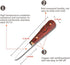 Oyster Shucking Knife,Oyster Knife,SPEENSUN Oyster Shucker Knife Not Easy To Break And Bend,More Secure With Shucking Knife and Gloves (2 Knife And 1Glove L),Clam Shucking Knife