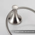 BVL Towel Ring Brushed Nickel, Hand Towel Holder Ring Hanger for Bathroom Kitchen ,Metal Round Towel Holder Wall Mounted Towel Rack,2 Pack