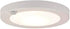 Ciata 7 Watts (40-Watt Equivalent) 650 Lumens 5.75-inch Diameter Integrated LED Motion Sensor Flush Mount Indoor Fixture for Closet Garage Basement (4000K, 1 Pack)