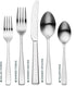 Godinger Flatware Set, Matte Finish Stainless Steel Cutlery Silverware Flatware Sets, 20 Piece Set, Service for 4