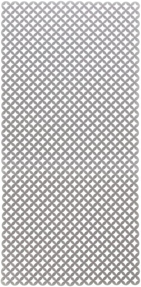 mDesign Decorative Kitchen Sink Dish Drying Mat/Grid - Plastic Farmhouse Sink Protector, Cushions, Stemware, Wine Glasses, Dishes - Quick Draining Diamond Design, XL, 25" Long - 2 Pack - Graphite Gray