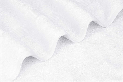 White Classic Luxury Cotton Washcloths - Large Hotel Spa Bathroom Face Towel | 12 Pack | (6-Grey/6-White)