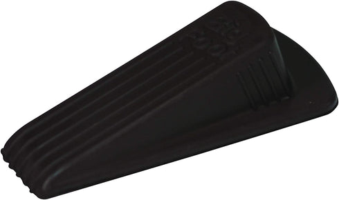 Master Manufacturing 2-Pack Brown Big Foot Door Stops, Heavy Duty Rubber Wedge Design, Made in the USA, Holds Heavy Doors Securely (Pack of 2) (00971)
