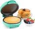 Nostalgia MGD5TL MyMini Personal Electric Waffle Maker, Hash browns, French Toast Grilled Cheese, Quesadilla, Brownies, Cookies, Teal (Teal)