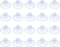 Outus Small Clear Plastic Suction Cup Without Hooks -20 mm -20 Packs