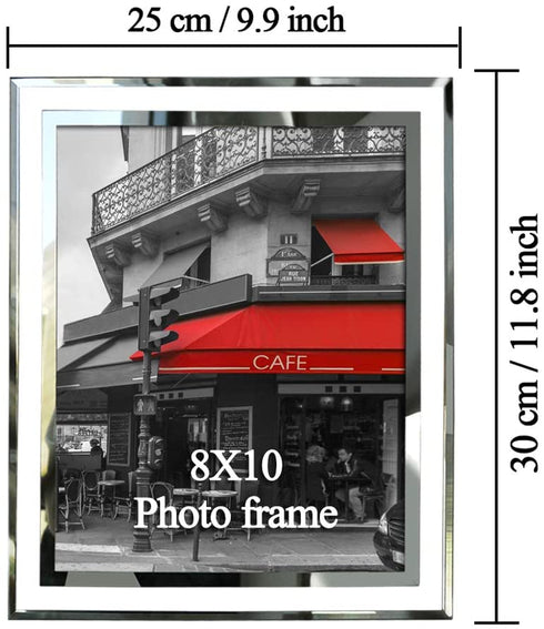 Giftgarden 8x10 Picture Frame Glass Frames 8 by 10 Inch Photo Tabletop Display Friend Gifts