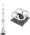 Launch Platform for Lego NASA Apollo Saturn V 21309 & 92176 Outer Space Model Rocket Science Building Kit, Creative Project Model Building Blocks (53 Pieces)