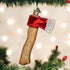 Old World Christmas Contractor Tools Glass Blown Ornaments for Christmas Tree Axe, 4.750, Model:32313