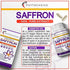 Pure Saffron Extract Natural Appetite Suppressant Supplement for Appetite Control and Healthy Weight Management-Best Hunger Craving Suppressant Saffron Capsules for Weight Loss for Women and Men