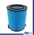PUREBURG 1-Pack Pleated Filter Compatible with Ridgid VF5000 Wet/Dry 6-20 gal Shop Vacs fits RV2400A RV2400HF RV2600B WD06700 WD0671 WD0671EX0 WD0970 WD09700 WD0970EX0 WD0970M0 WD1270 WD1450 WD1680 WD1851 WD1956